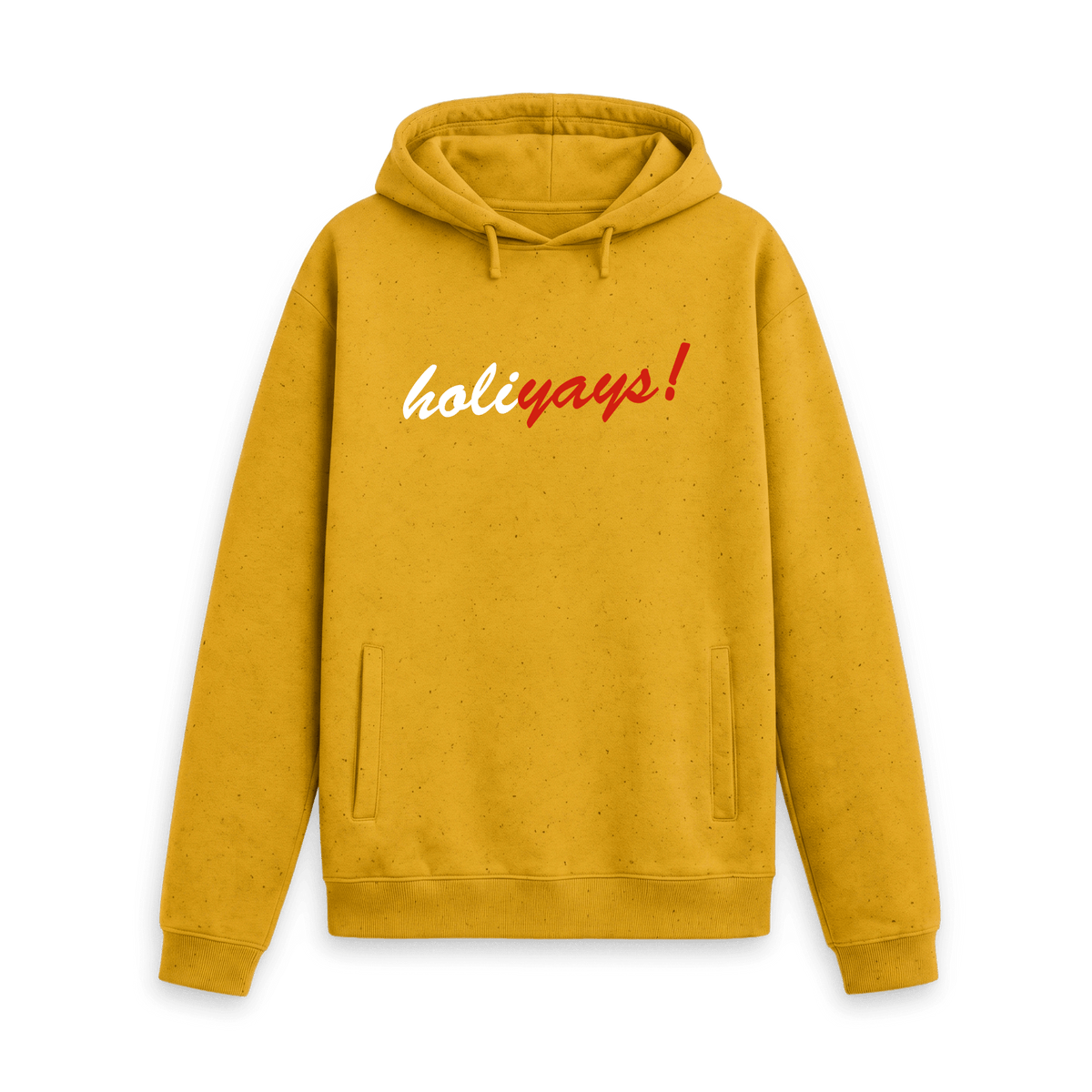 Sunflower Yellow Recycled Hoody Front