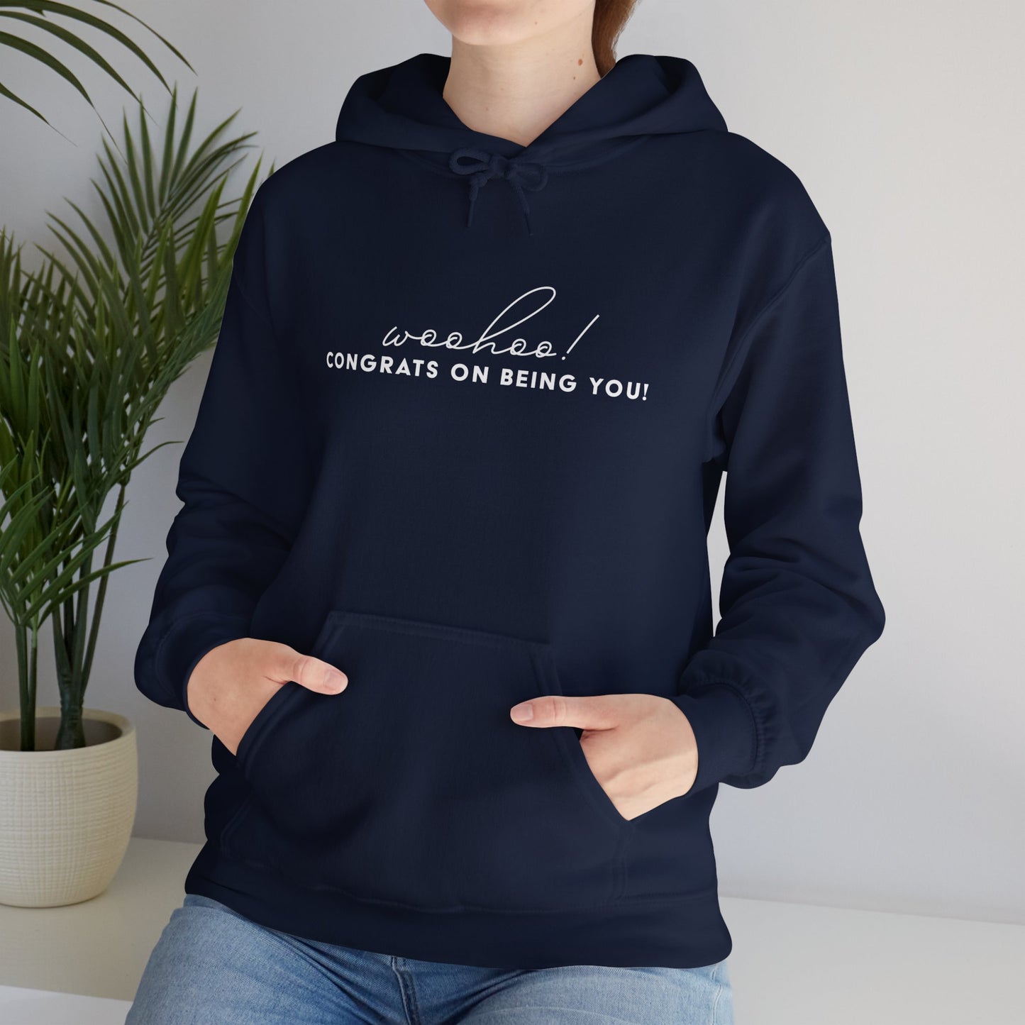 Woohoo Unisex Heavy Blend™ Hooded Sweatshirt