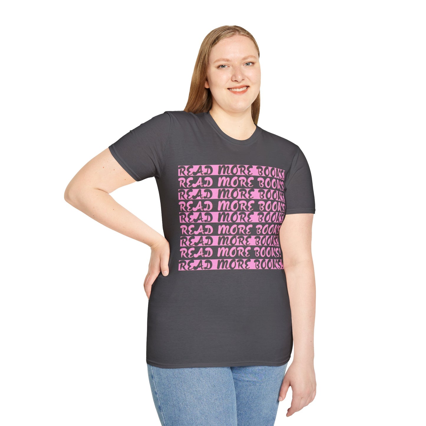 Read More Books Unisex Softstyle T-Shirt