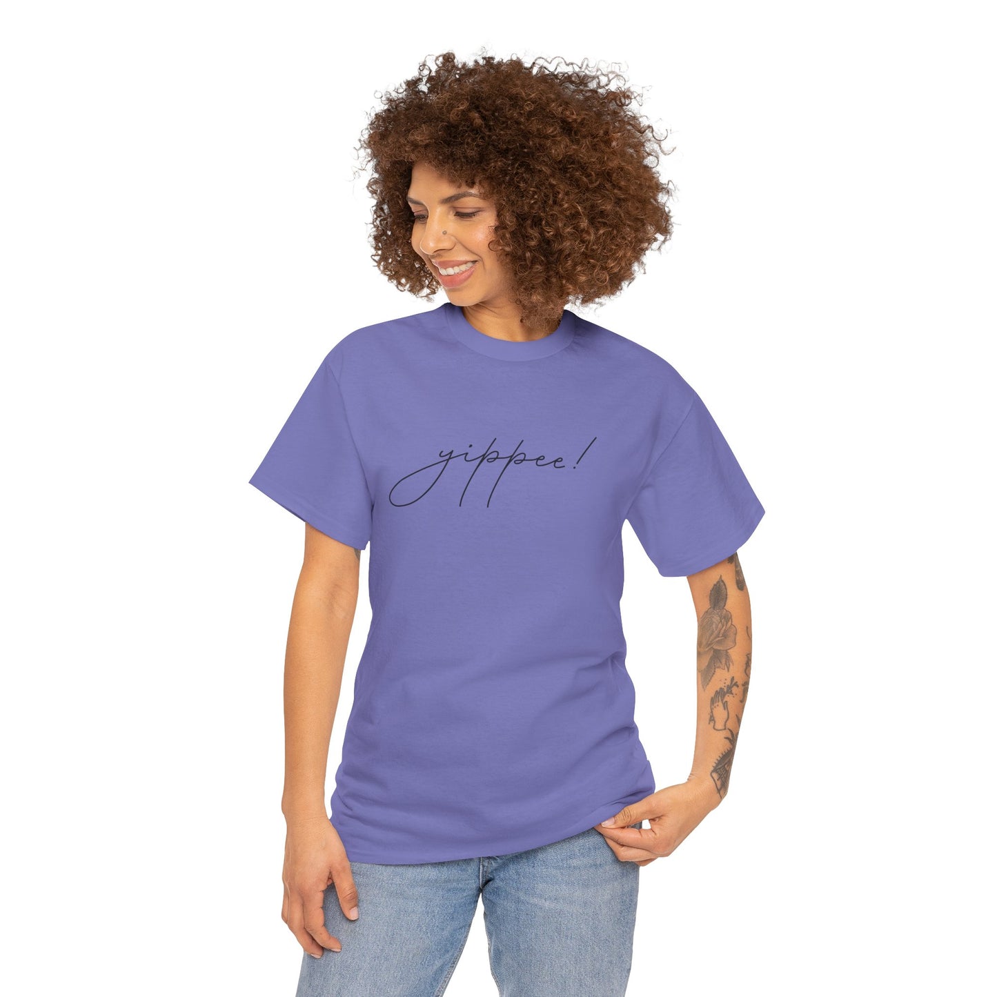 Yippee Unisex Heavy Cotton Tee