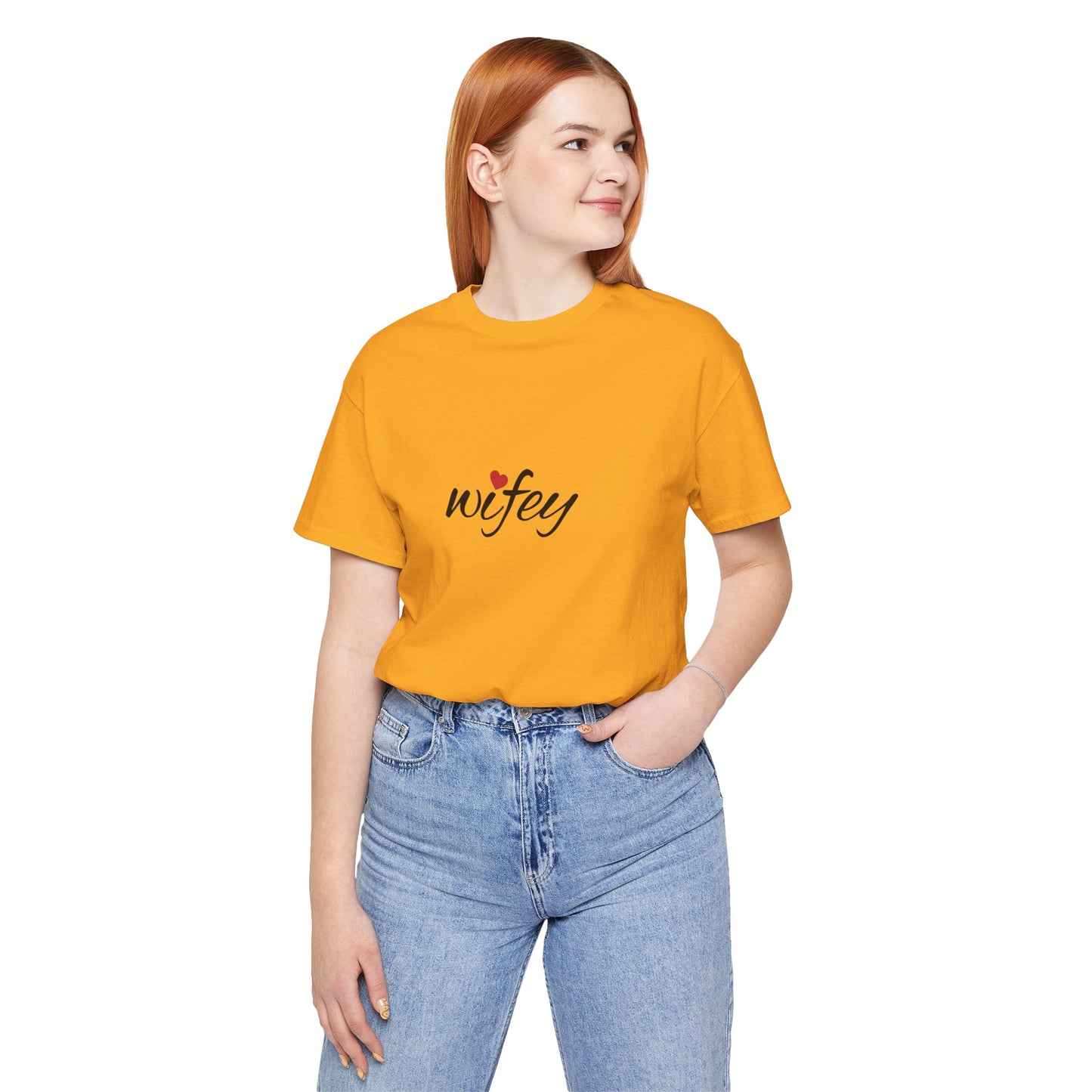 Wifey Unisex Jersey Short Sleeve Tee