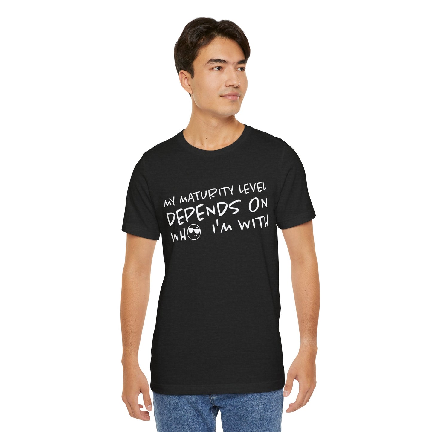 Maturity Unisex Jersey Short Sleeve Tee
