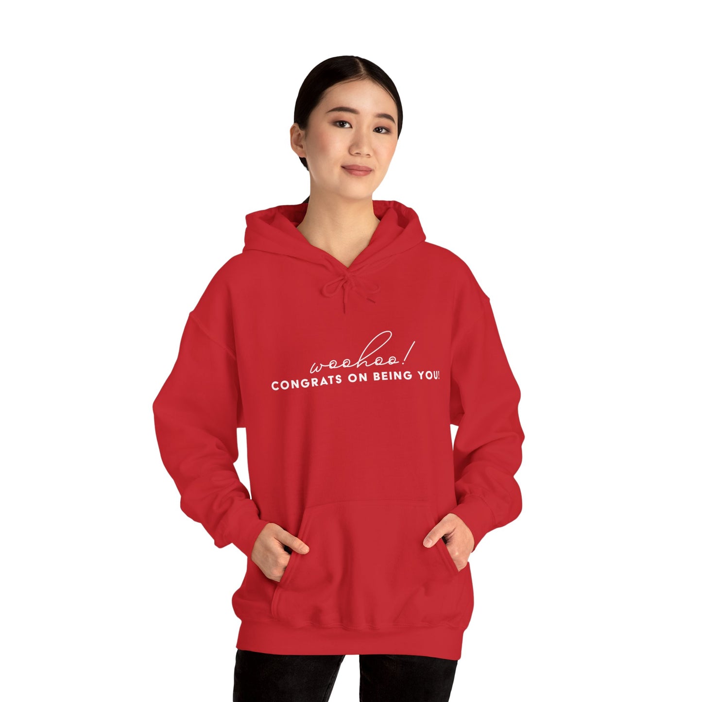 Woohoo Unisex Heavy Blend™ Hooded Sweatshirt