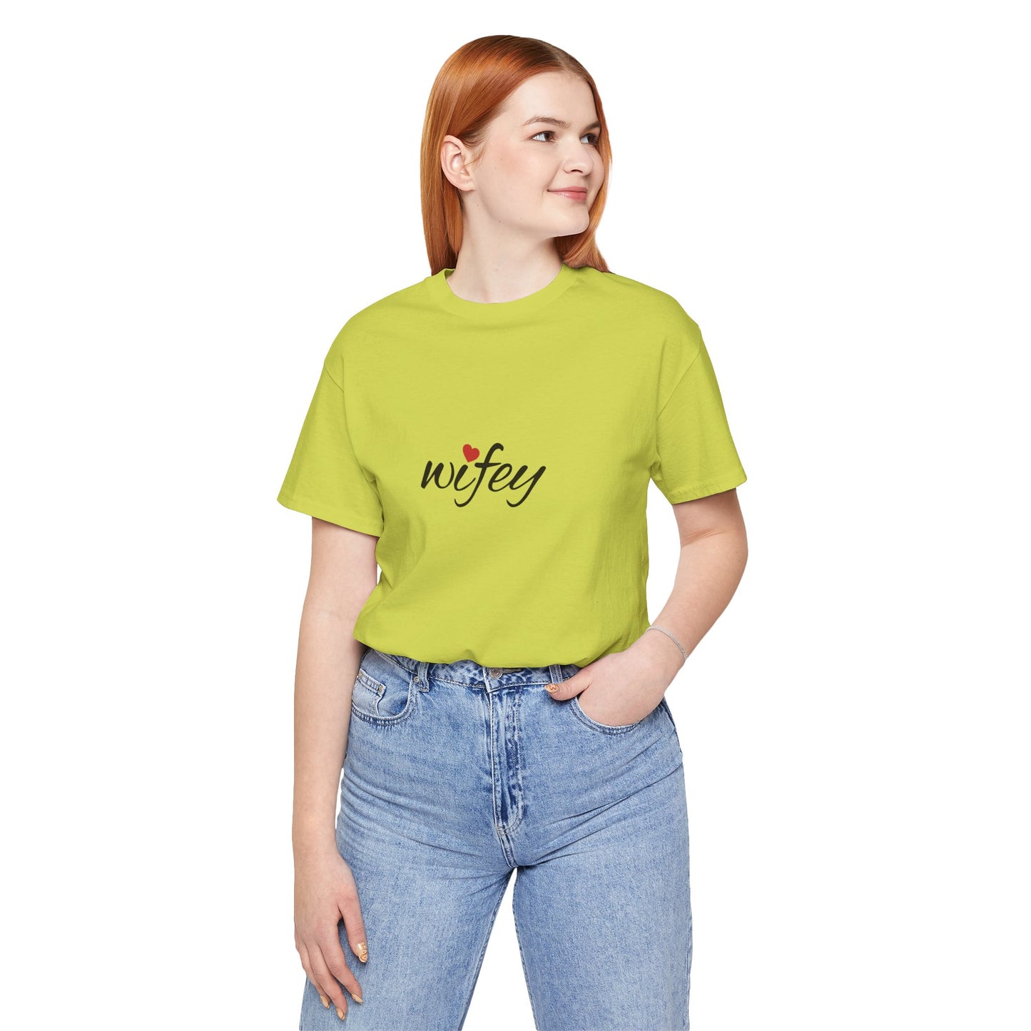 Wifey Unisex Jersey Short Sleeve Tee