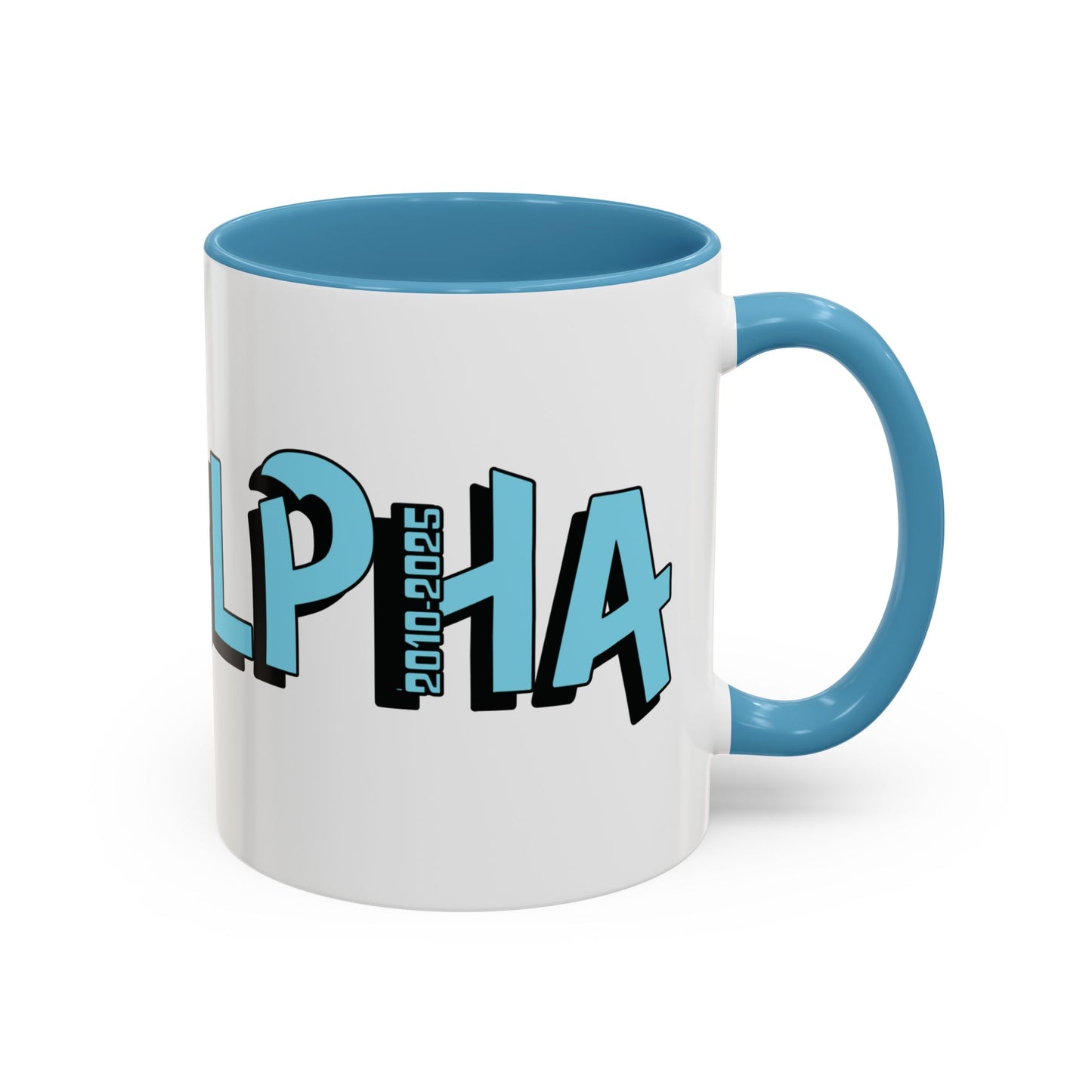 Coffee Mug: Gen Alpha Blue Black Accent (11oz)