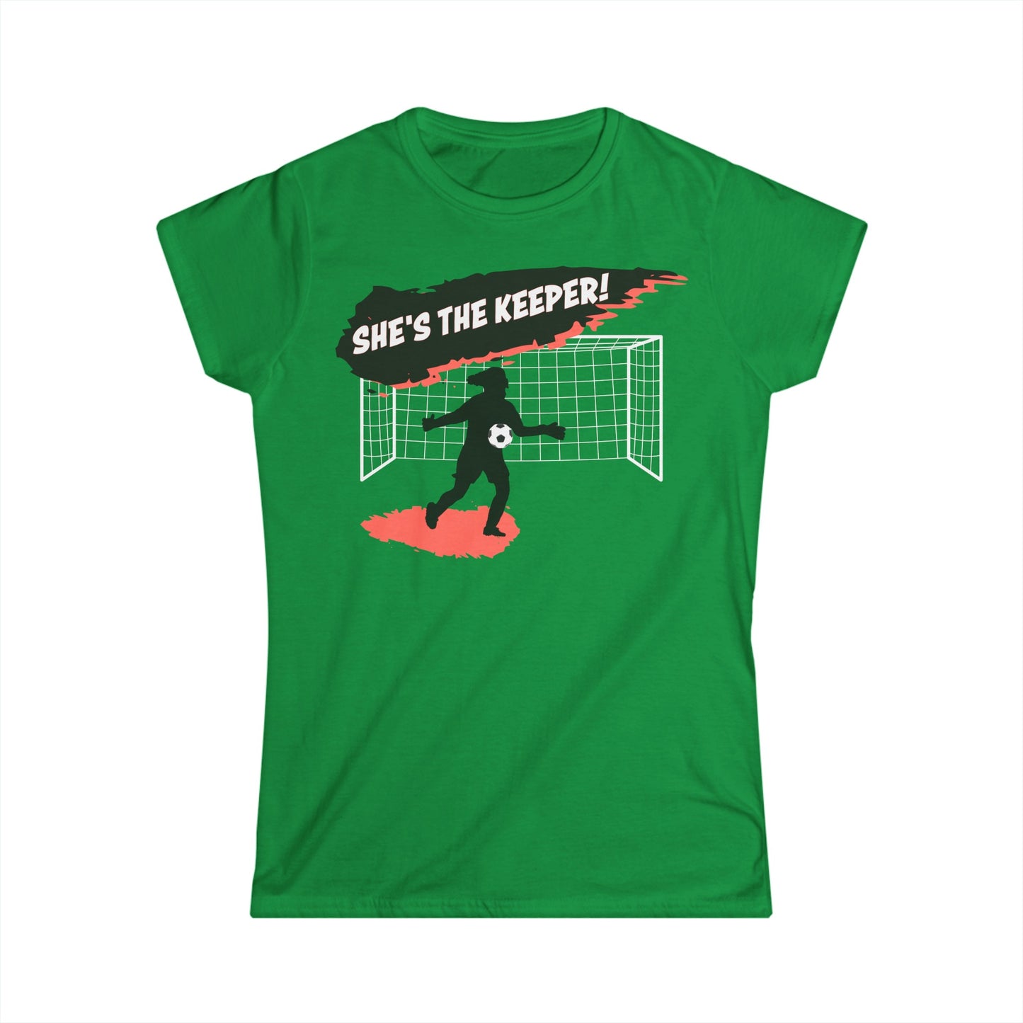 She's the Keeper Women's Softstyle Tee