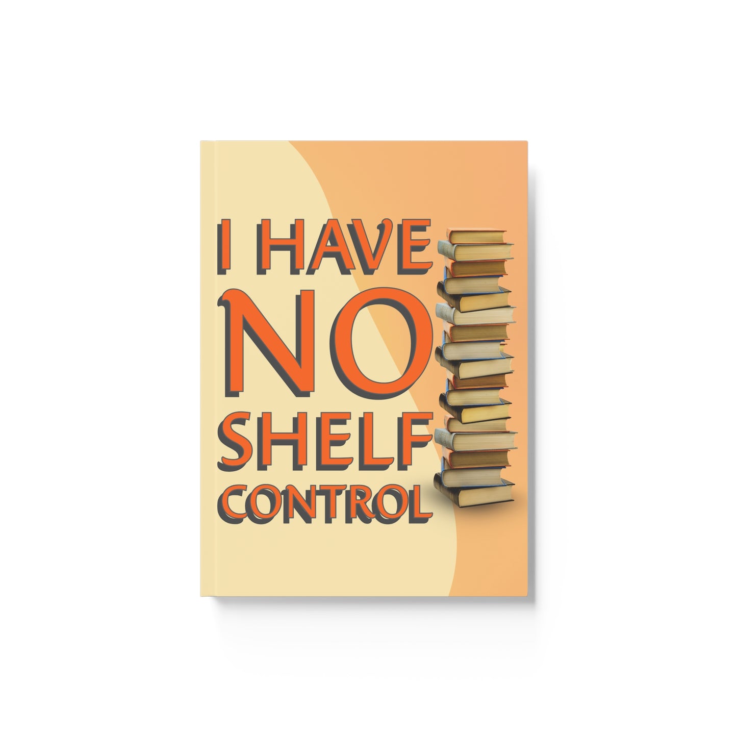 No Shelf Control Hard Backed Journal