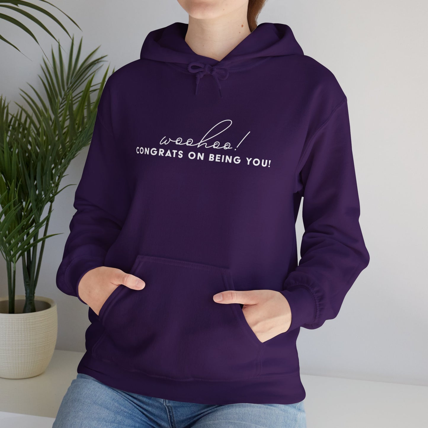 Woohoo Unisex Heavy Blend™ Hooded Sweatshirt