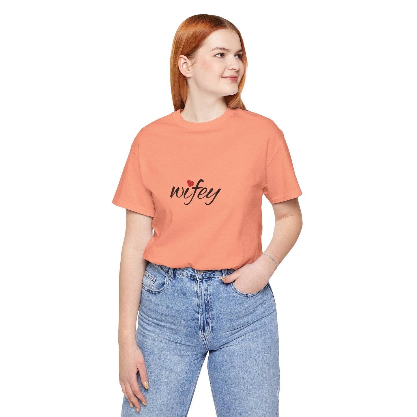 Wifey Unisex Jersey Short Sleeve Tee