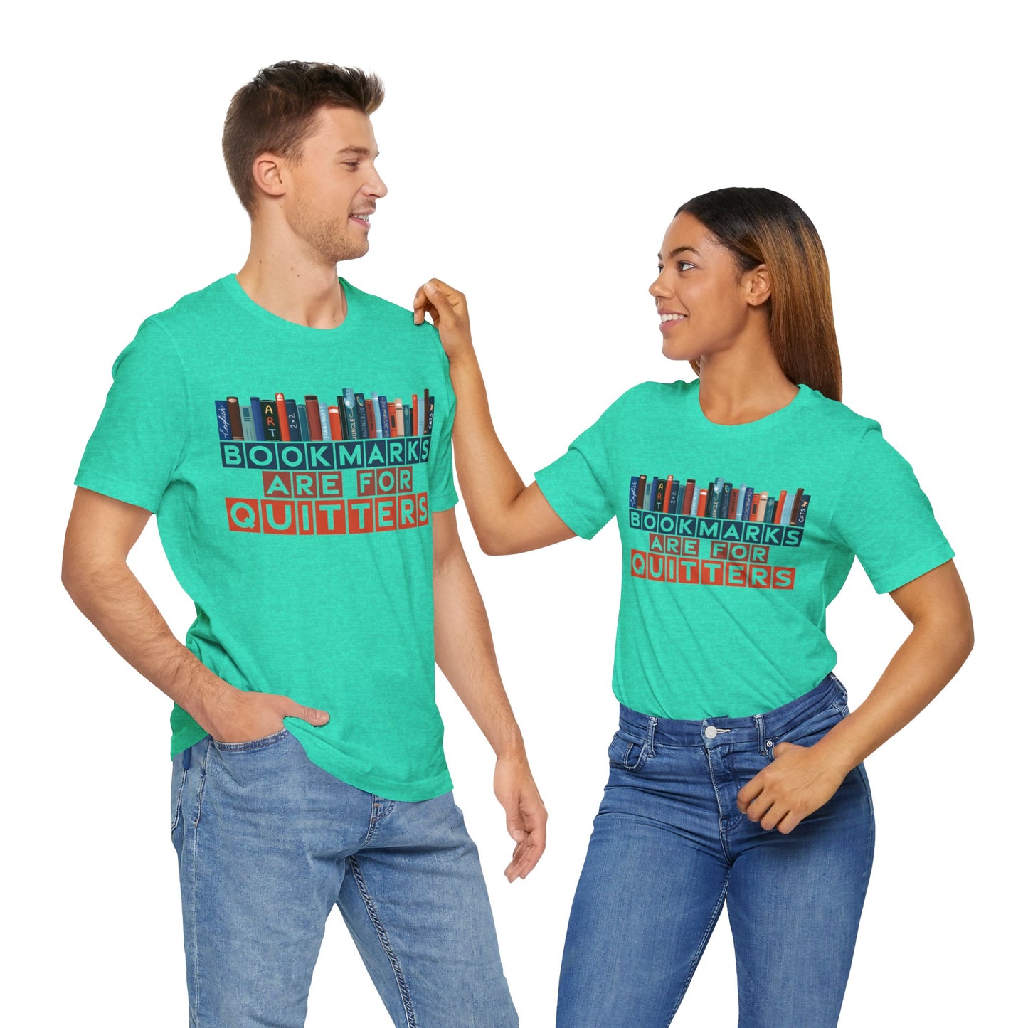 Bookmarks Unisex Jersey Short Sleeve Tee