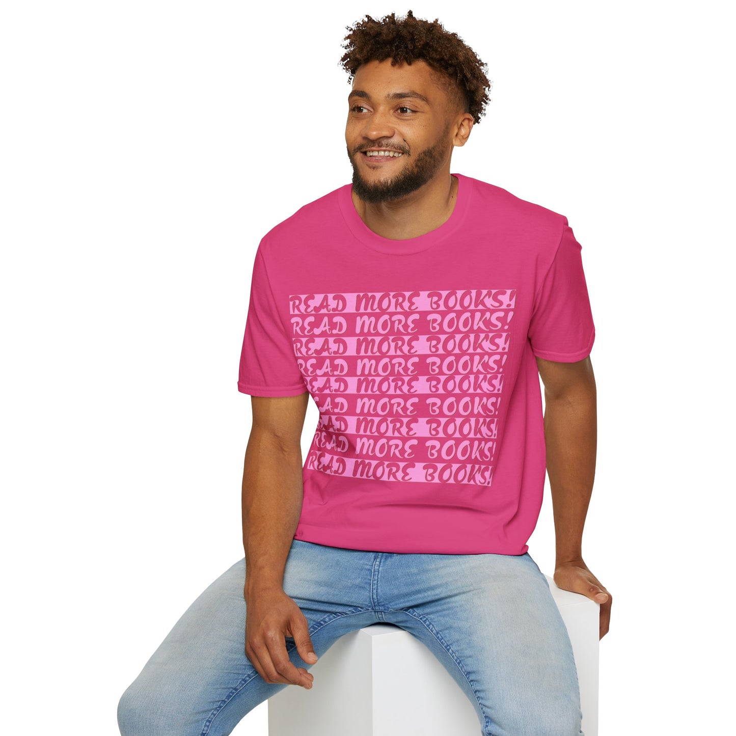 Read More Books Unisex Softstyle T-Shirt
