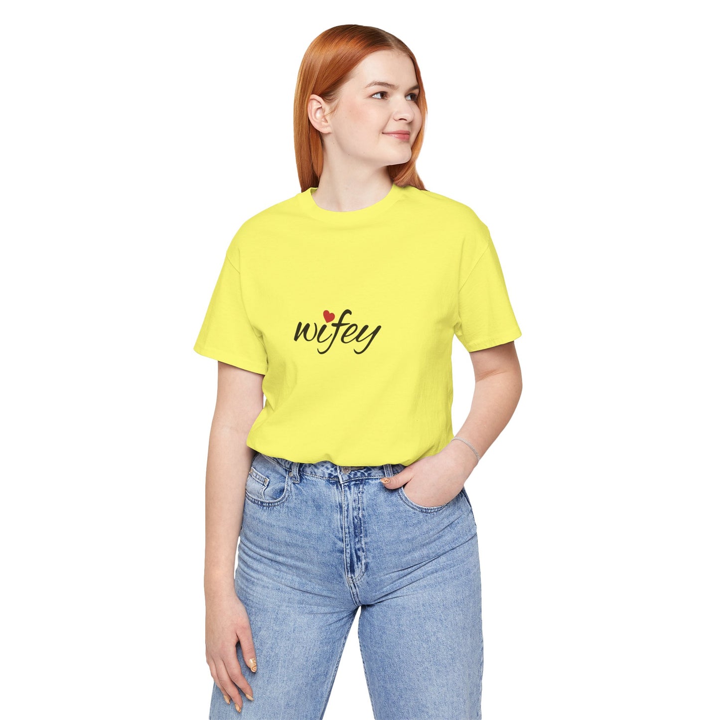 Wifey Unisex Jersey Short Sleeve Tee