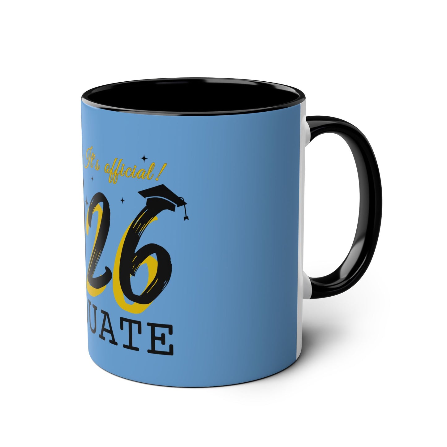 Graduate 2026 Two-Tone Coffee Mugs, 11oz