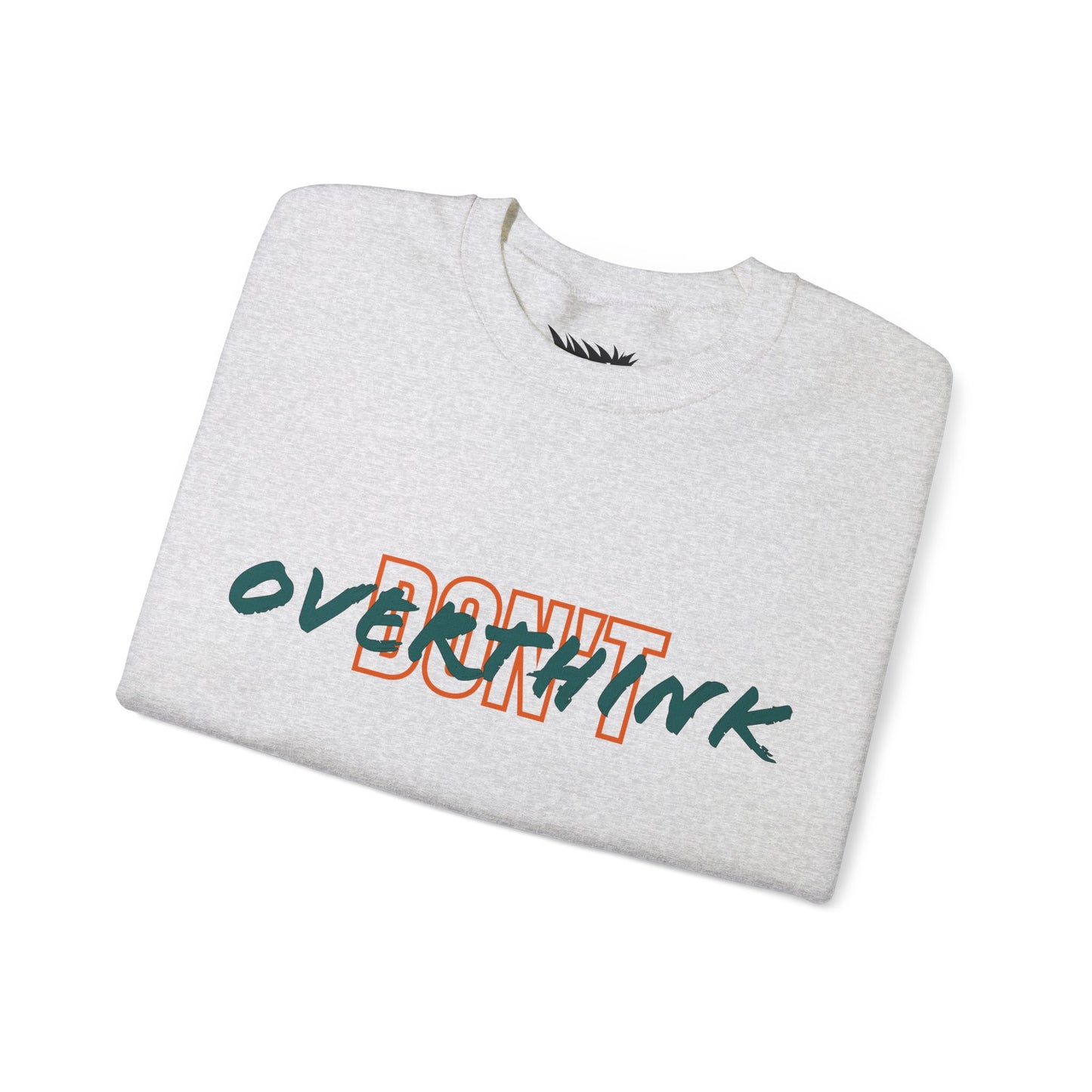 Don't Overthink Unisex Heavy Blend™ Crewneck Sweatshirt