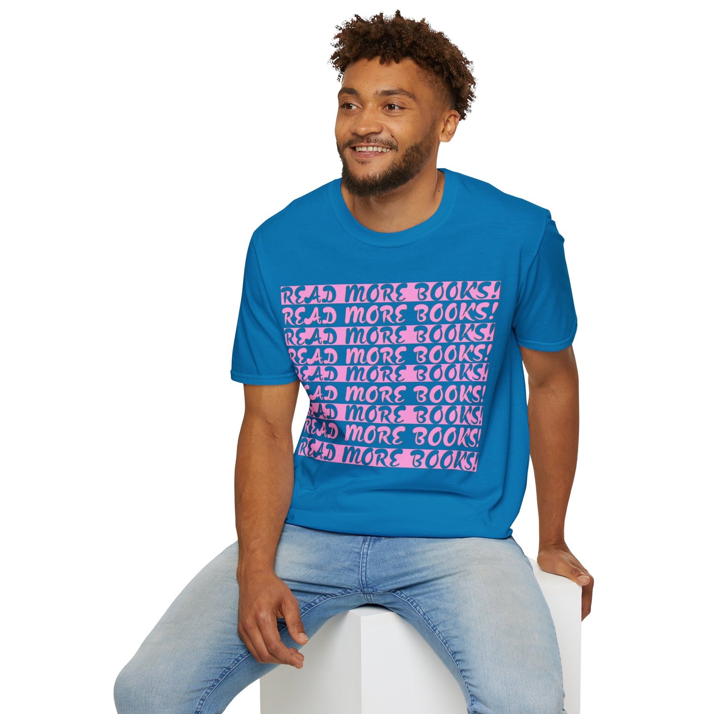 Read More Books Unisex Softstyle T-Shirt
