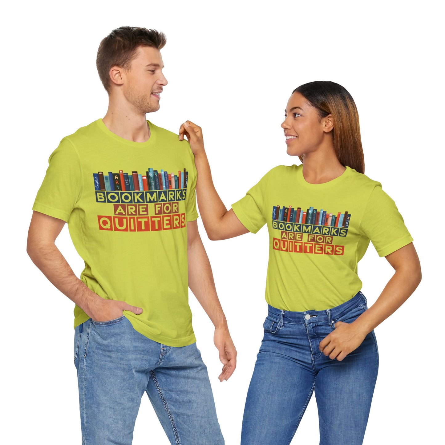 Bookmarks Unisex Jersey Short Sleeve Tee