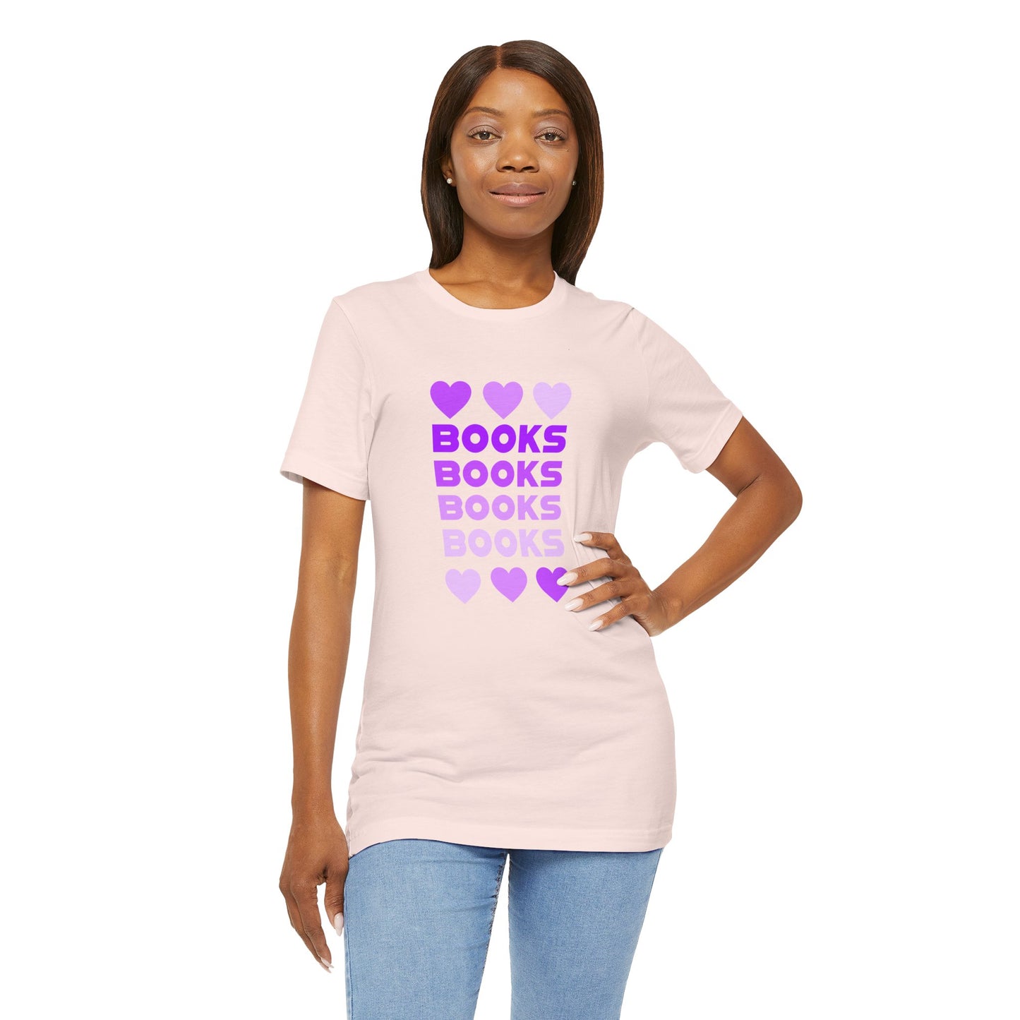 Books Unisex Jersey Short Sleeve Tee