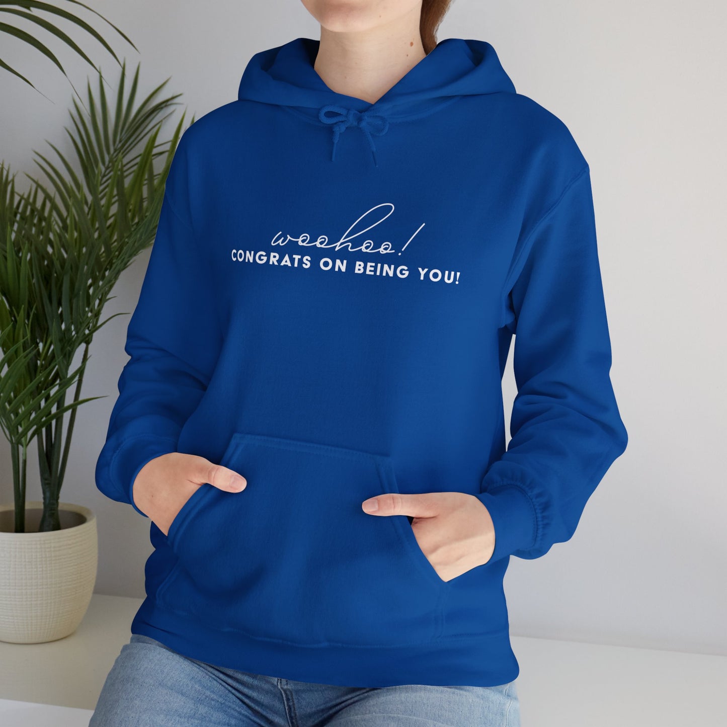 Woohoo Unisex Heavy Blend™ Hooded Sweatshirt