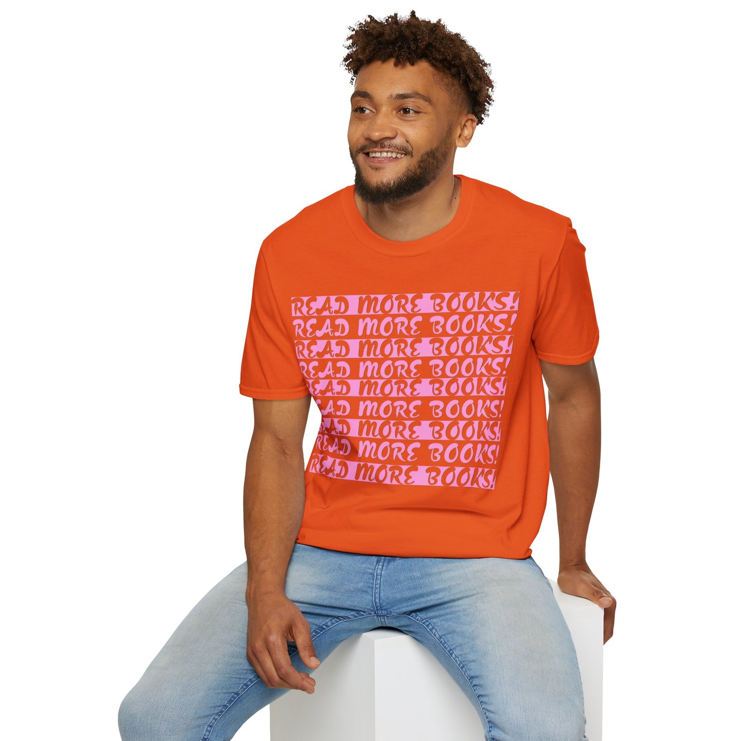 Read More Books Unisex Softstyle T-Shirt