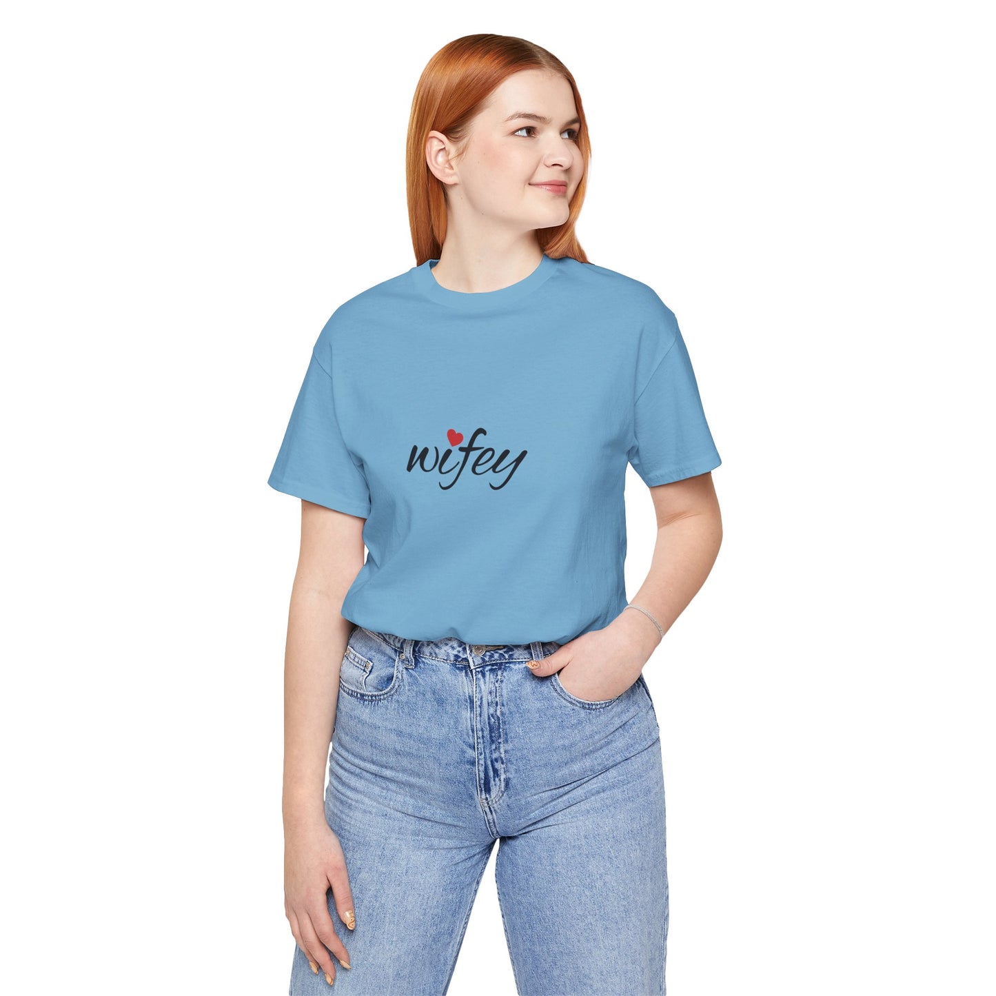 Wifey Unisex Jersey Short Sleeve Tee