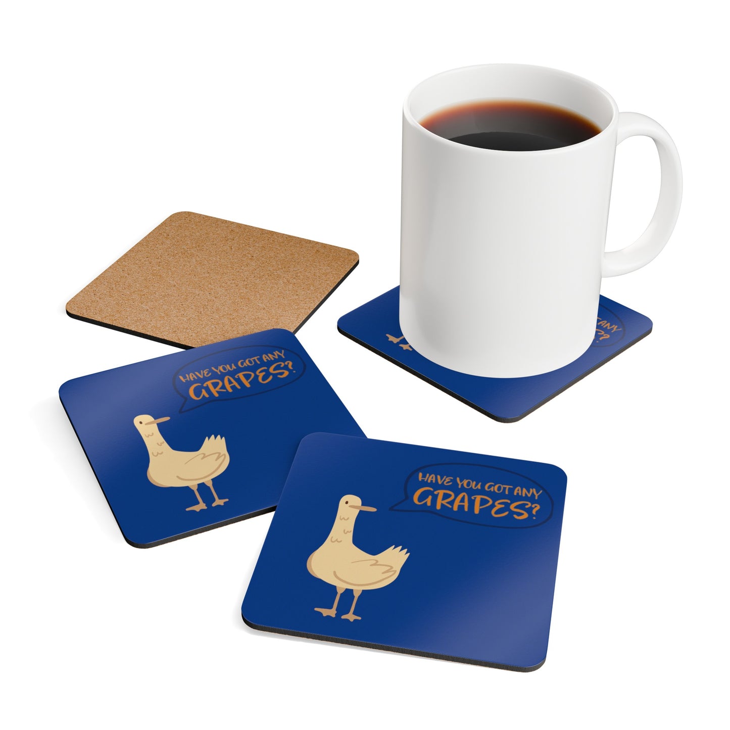 Blue Duck Corkwood Coaster Set