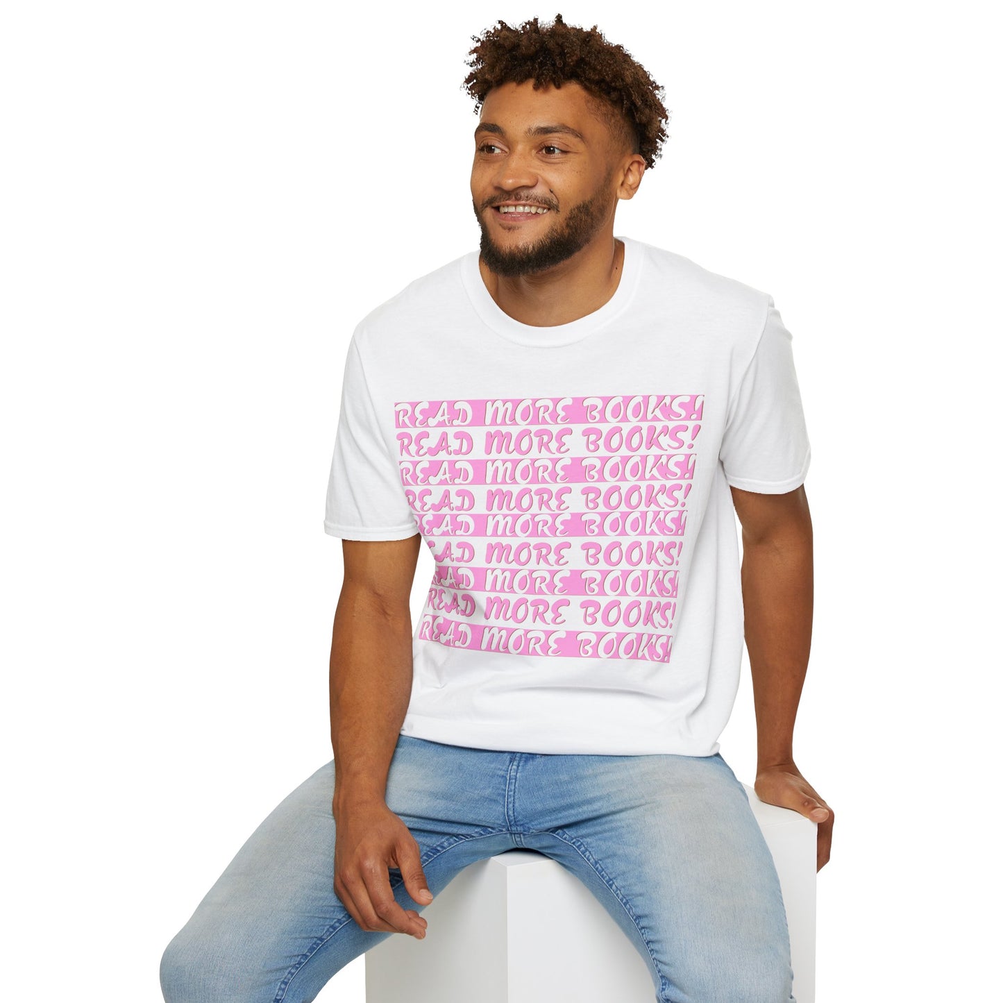 Read More Books Unisex Softstyle T-Shirt