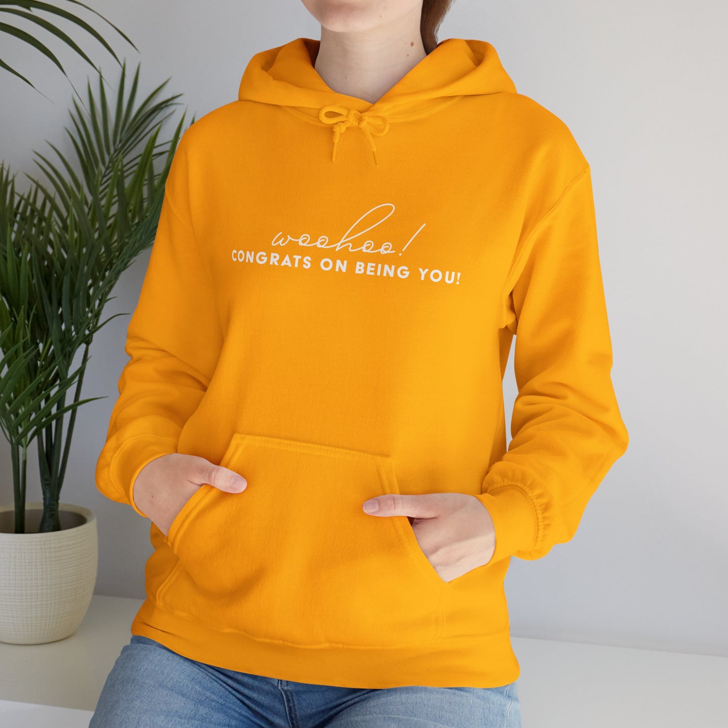Woohoo Unisex Heavy Blend™ Hooded Sweatshirt