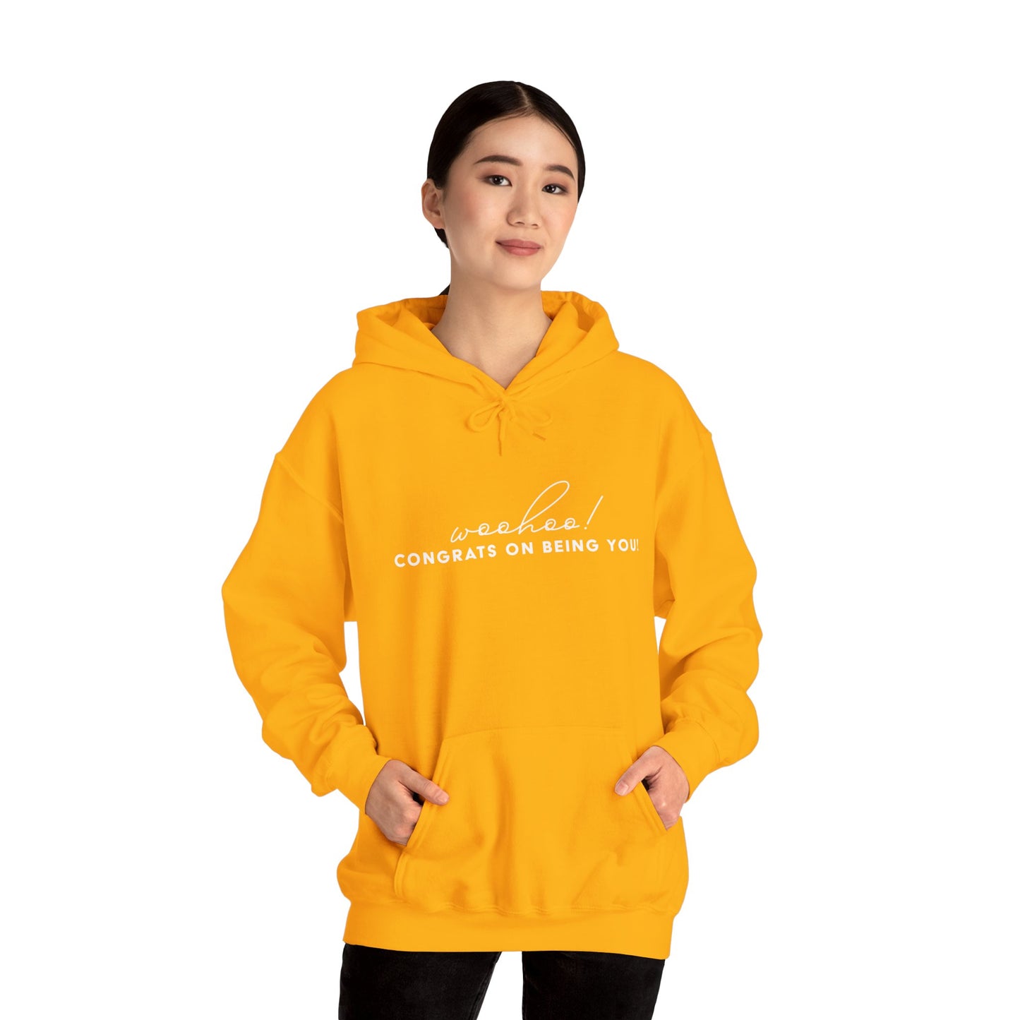 Woohoo Unisex Heavy Blend™ Hooded Sweatshirt