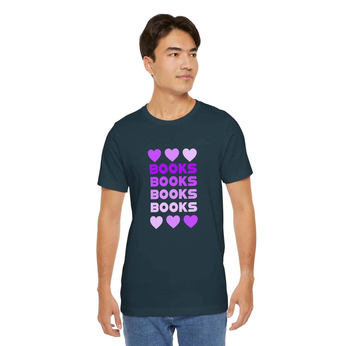 Books Unisex Jersey Short Sleeve Tee