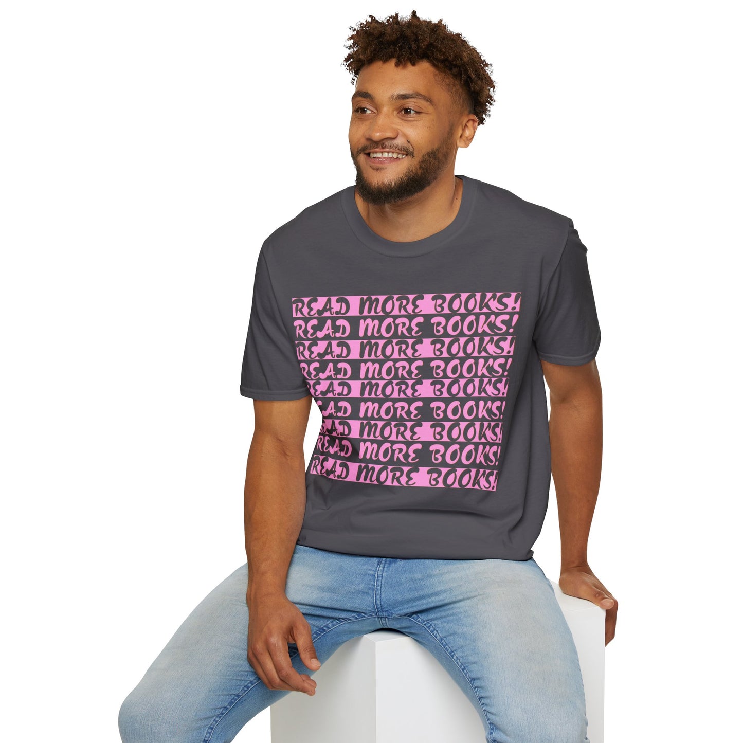Read More Books Unisex Softstyle T-Shirt