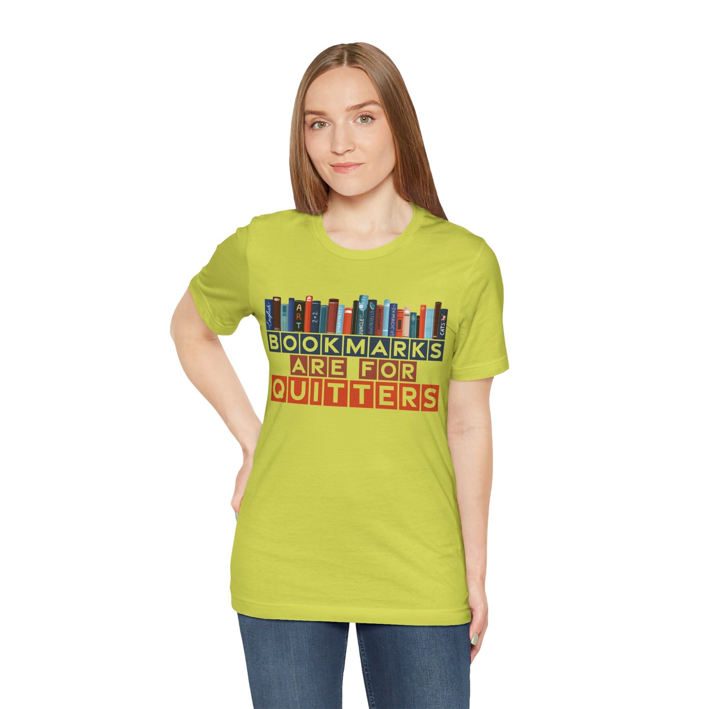 Bookmarks Unisex Jersey Short Sleeve Tee