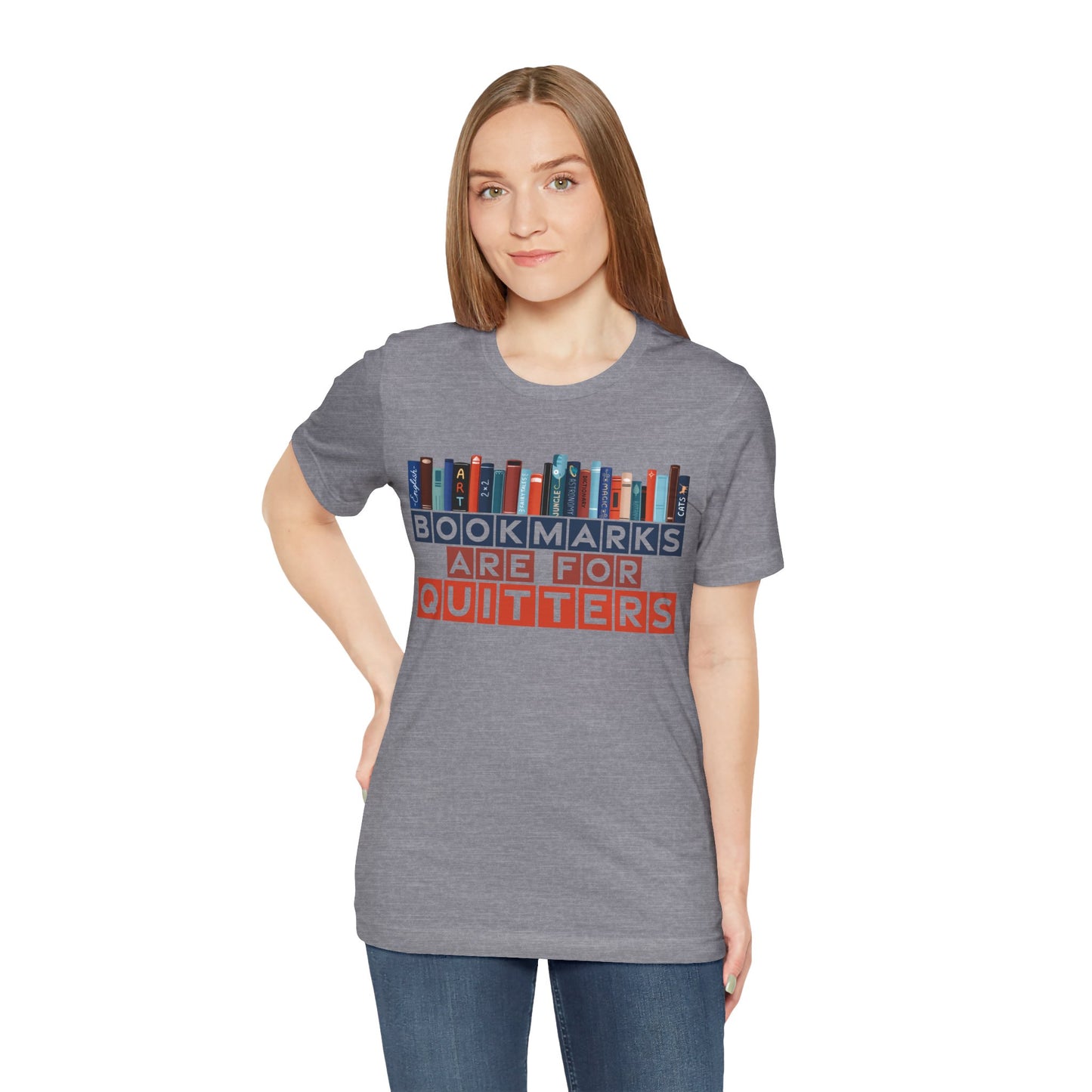 Bookmarks Unisex Jersey Short Sleeve Tee