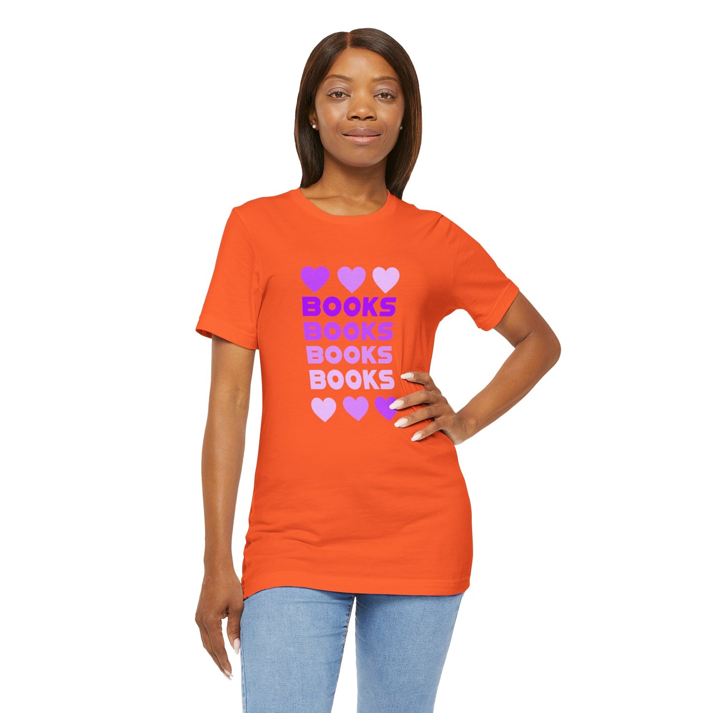 Books Unisex Jersey Short Sleeve Tee
