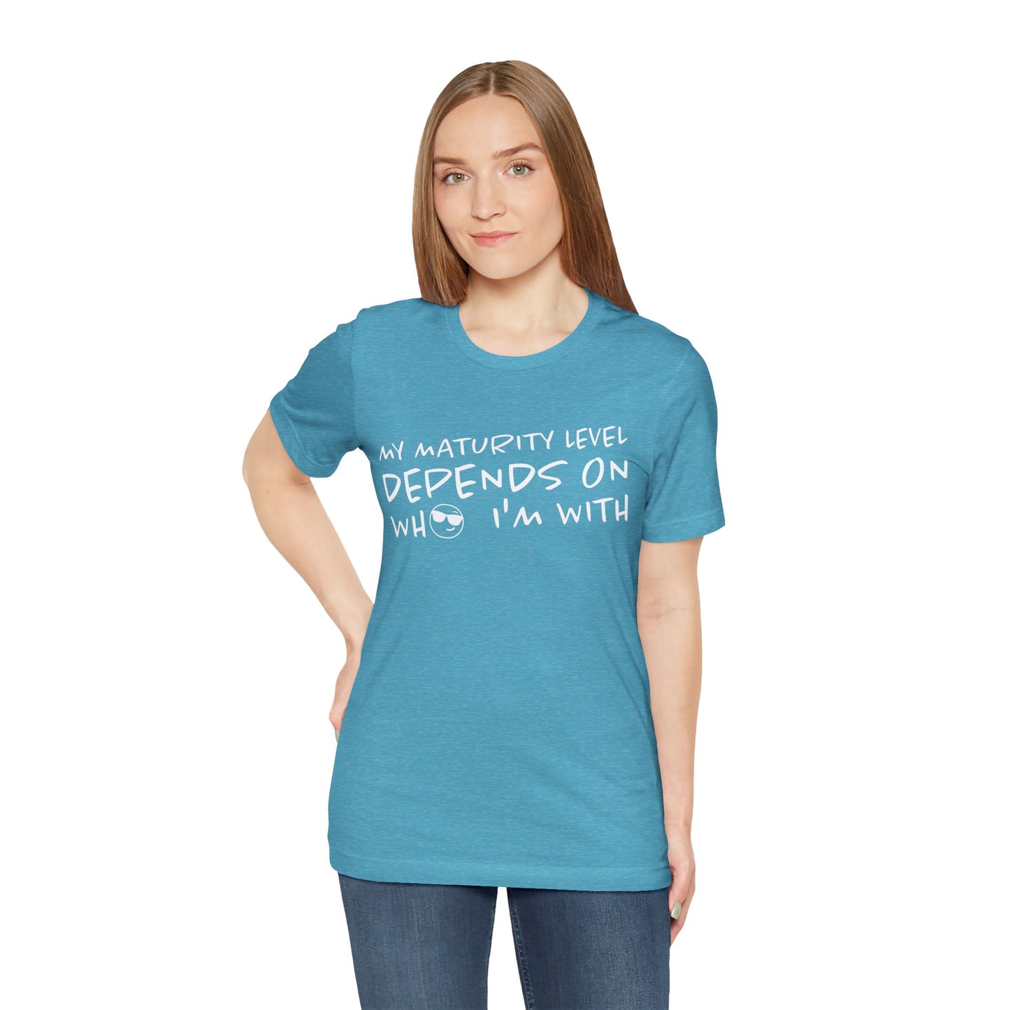 Maturity Unisex Jersey Short Sleeve Tee