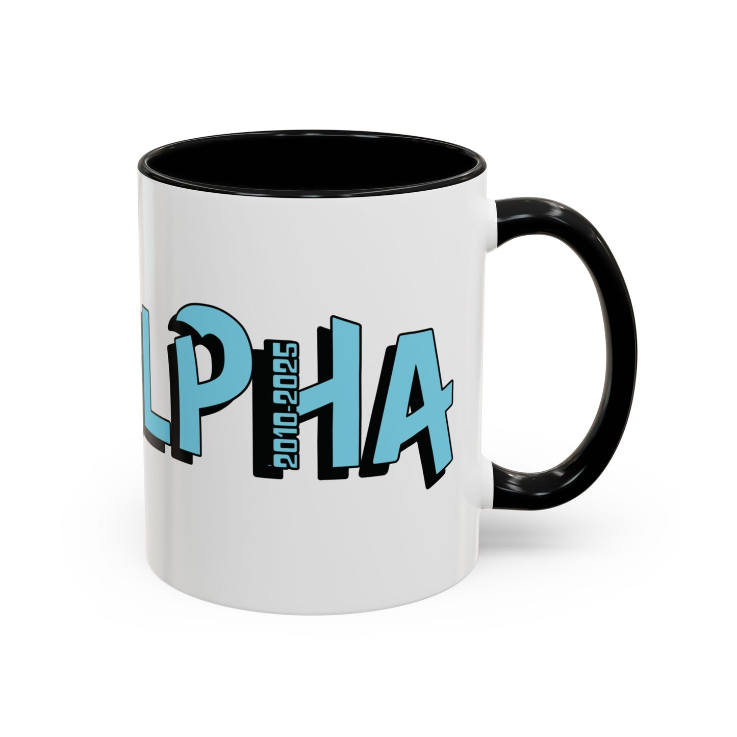 Coffee Mug: Gen Alpha Blue Black Accent (11oz)