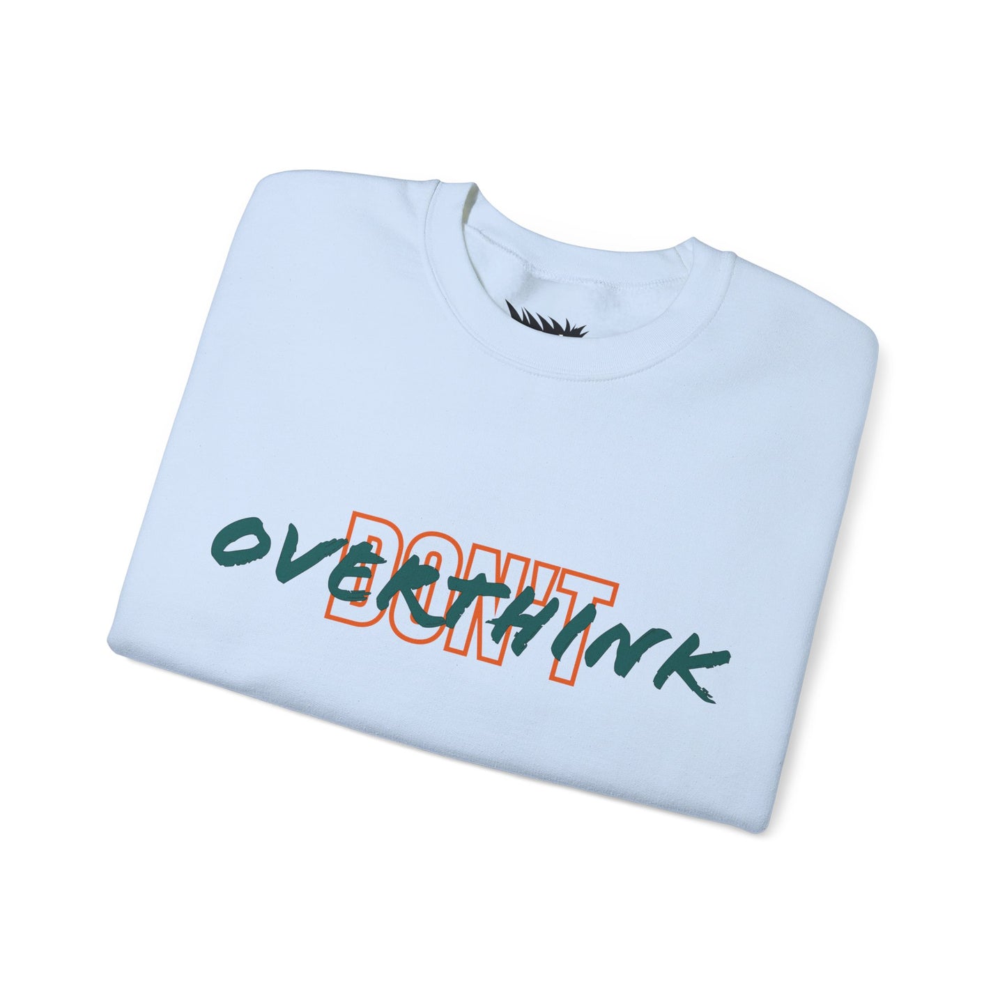 Don't Overthink Unisex Heavy Blend™ Crewneck Sweatshirt