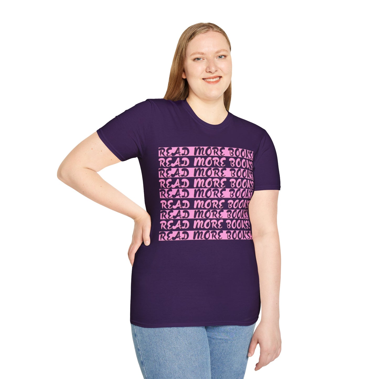 Read More Books Unisex Softstyle T-Shirt