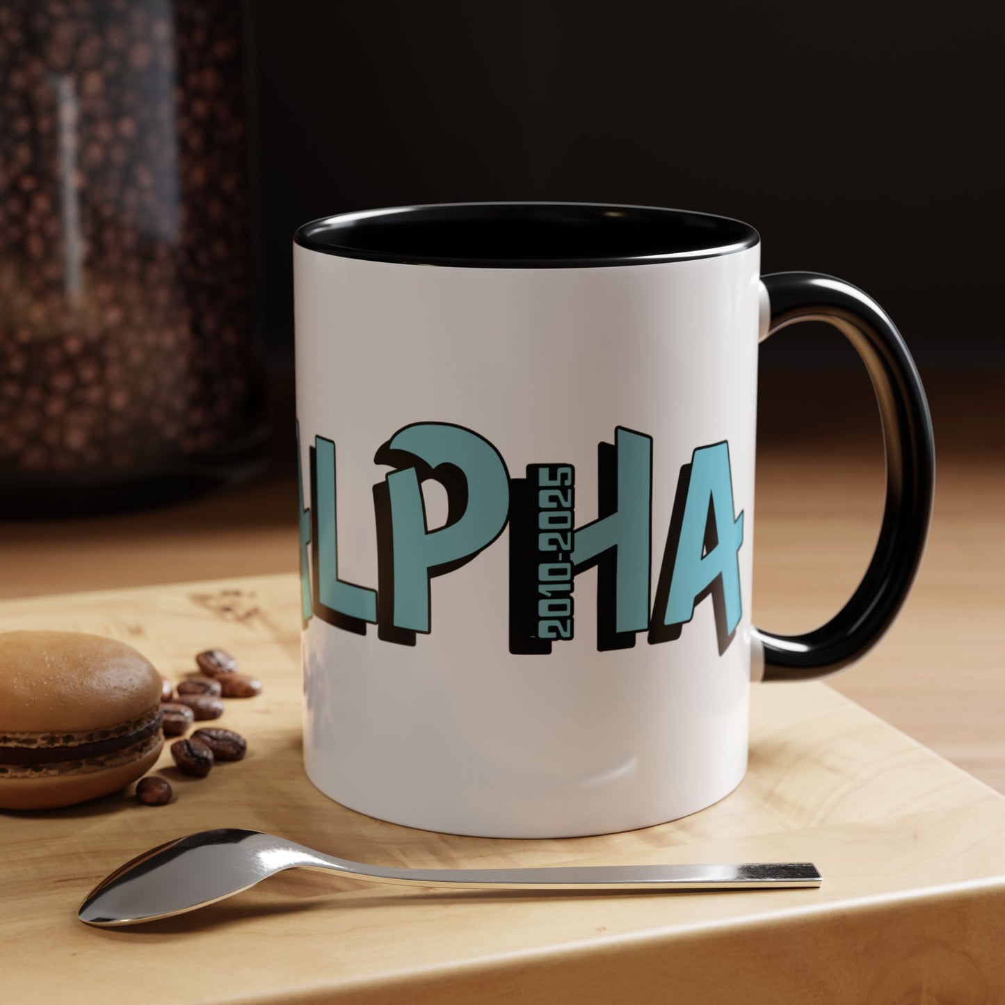 Coffee Mug: Gen Alpha Blue Black Accent (11oz)