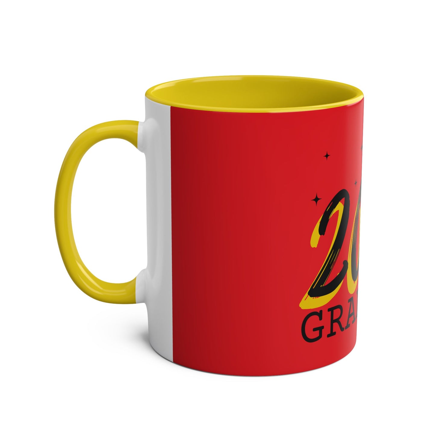 Graduate 2025 Two-Tone Coffee Mugs, 11oz