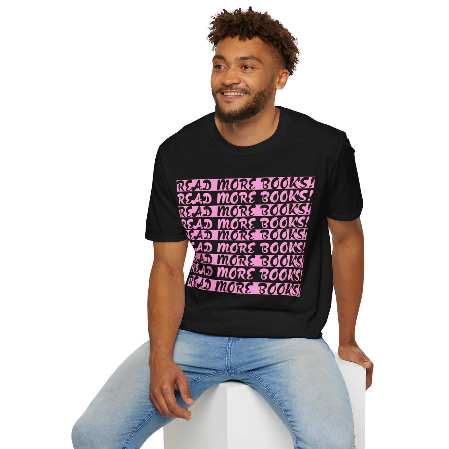 Read More Books Unisex Softstyle T-Shirt