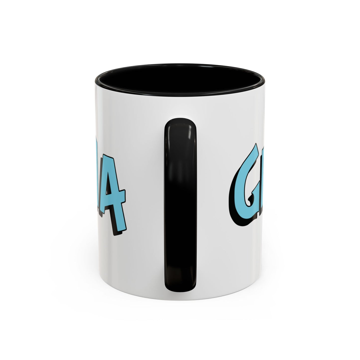 Coffee Mug: Gen Alpha Blue Black Accent (11oz)