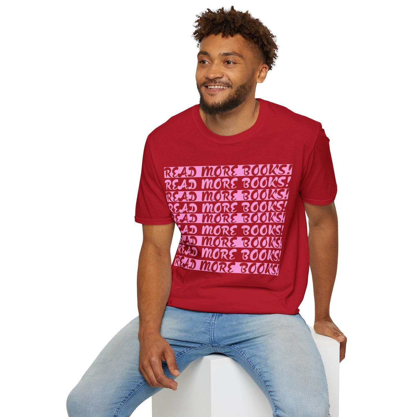 Read More Books Unisex Softstyle T-Shirt