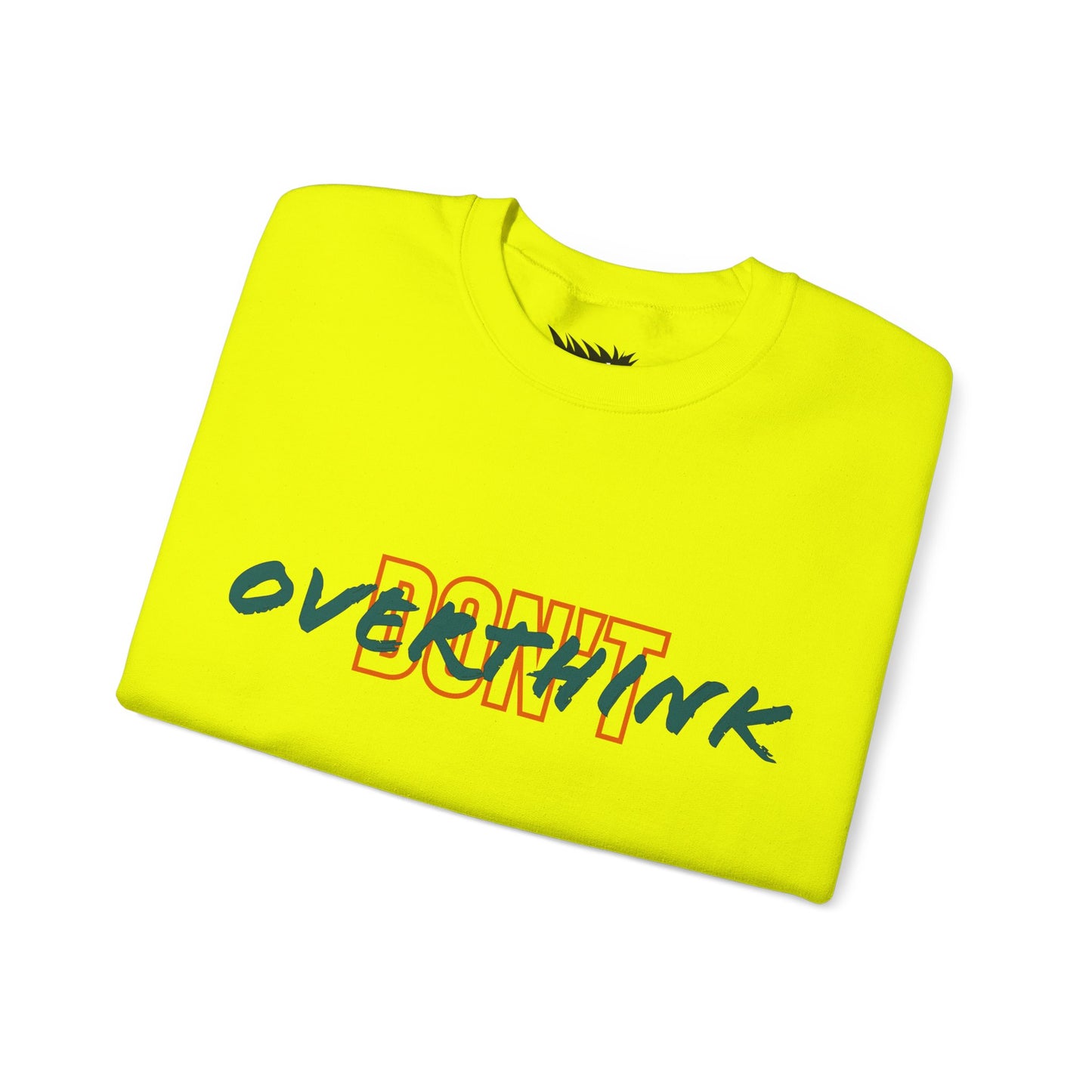 Don't Overthink Unisex Heavy Blend™ Crewneck Sweatshirt