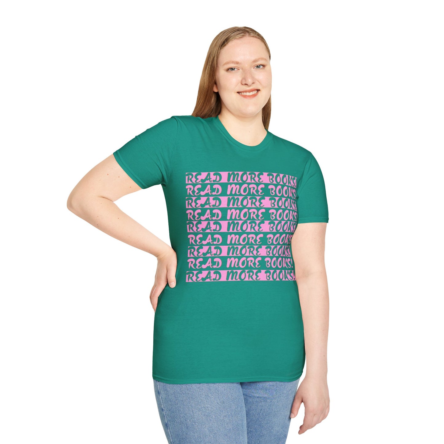 Read More Books Unisex Softstyle T-Shirt