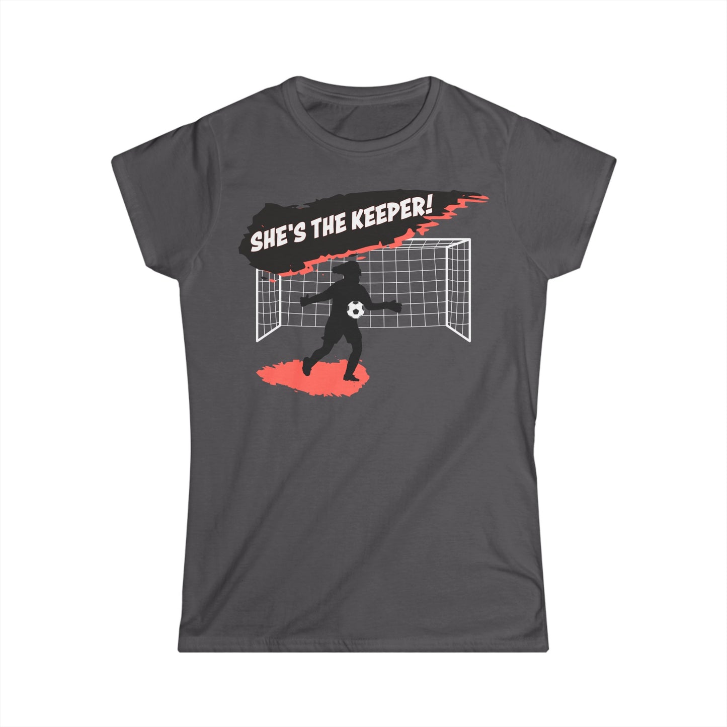 She's the Keeper Women's Softstyle Tee