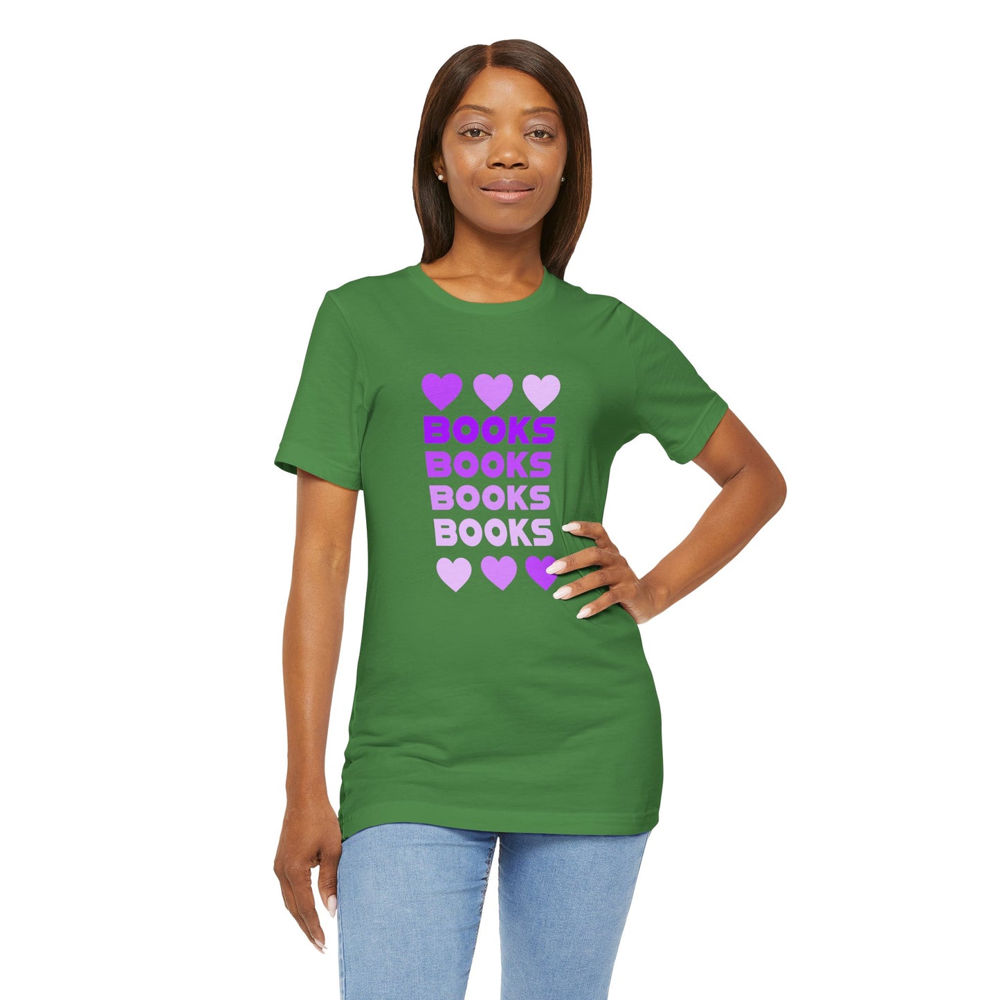 Books Unisex Jersey Short Sleeve Tee