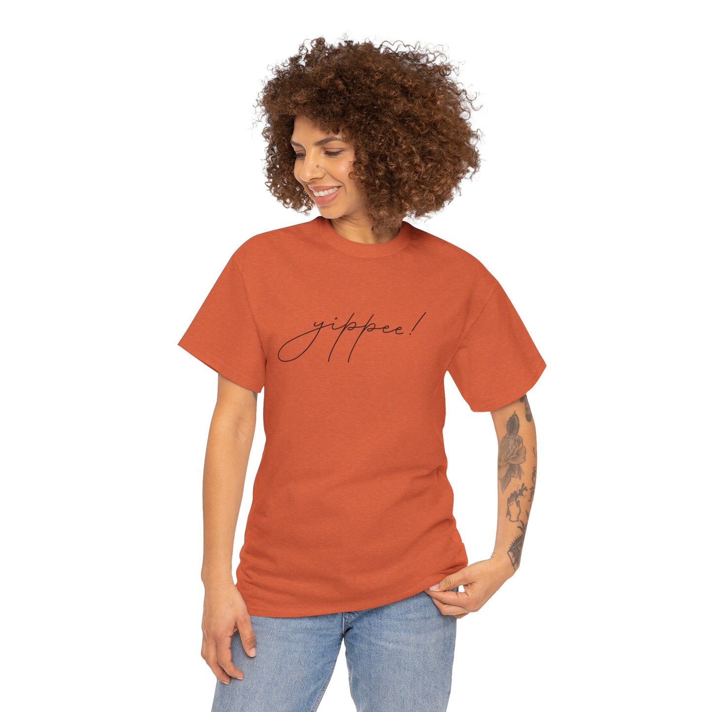 Yippee Unisex Heavy Cotton Tee