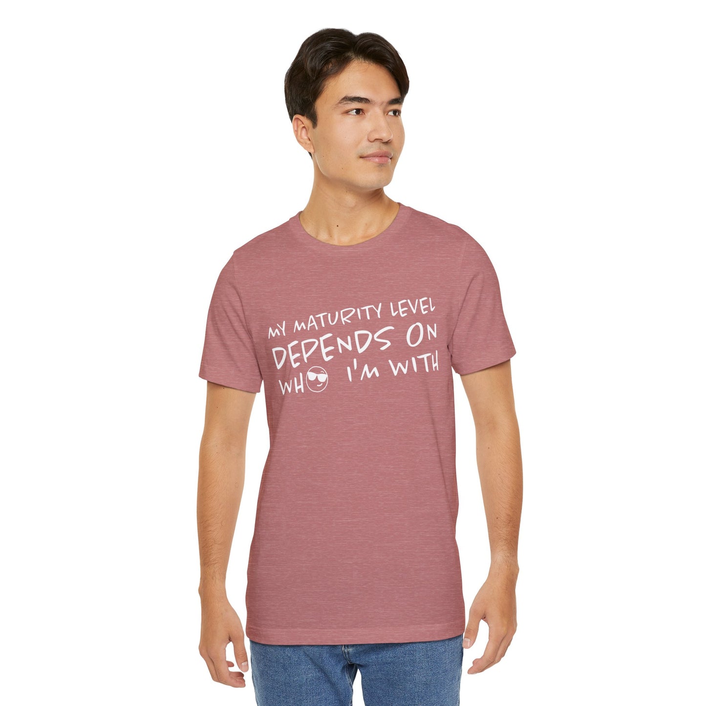 Maturity Unisex Jersey Short Sleeve Tee