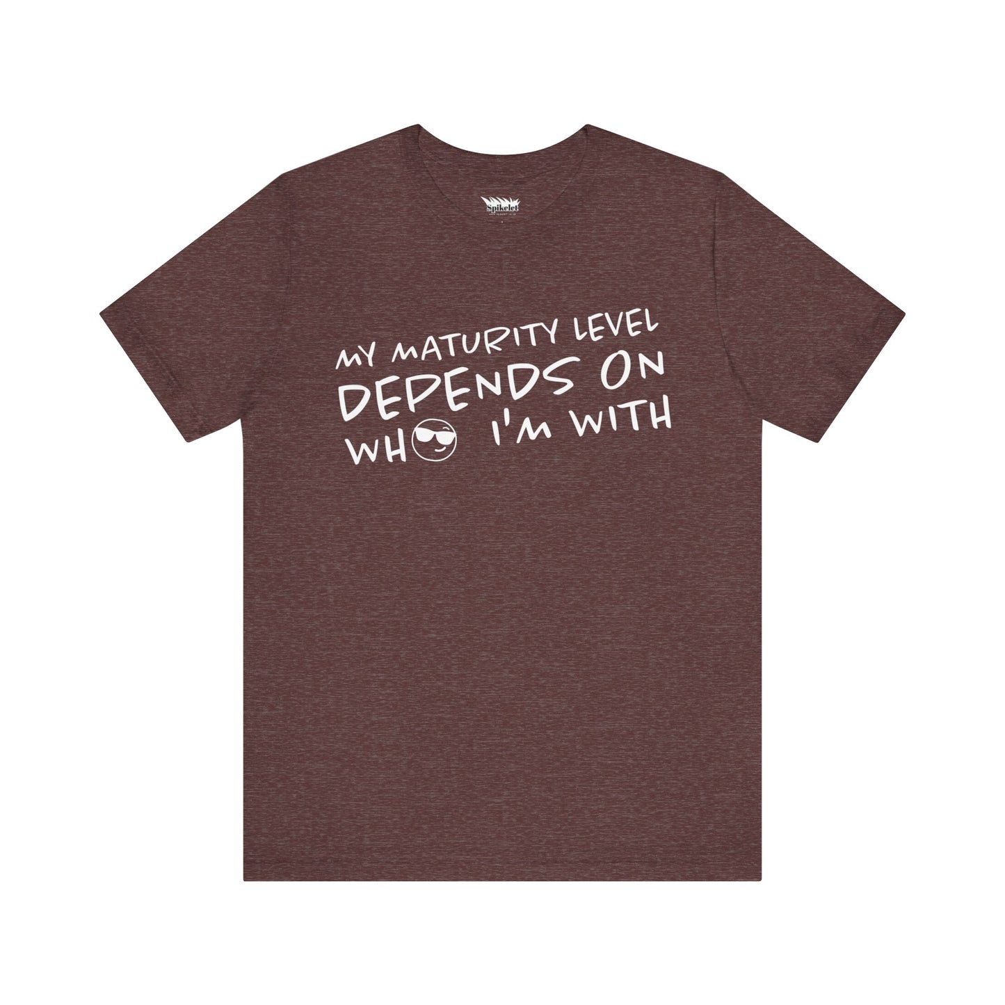 Maturity Unisex Jersey Short Sleeve Tee