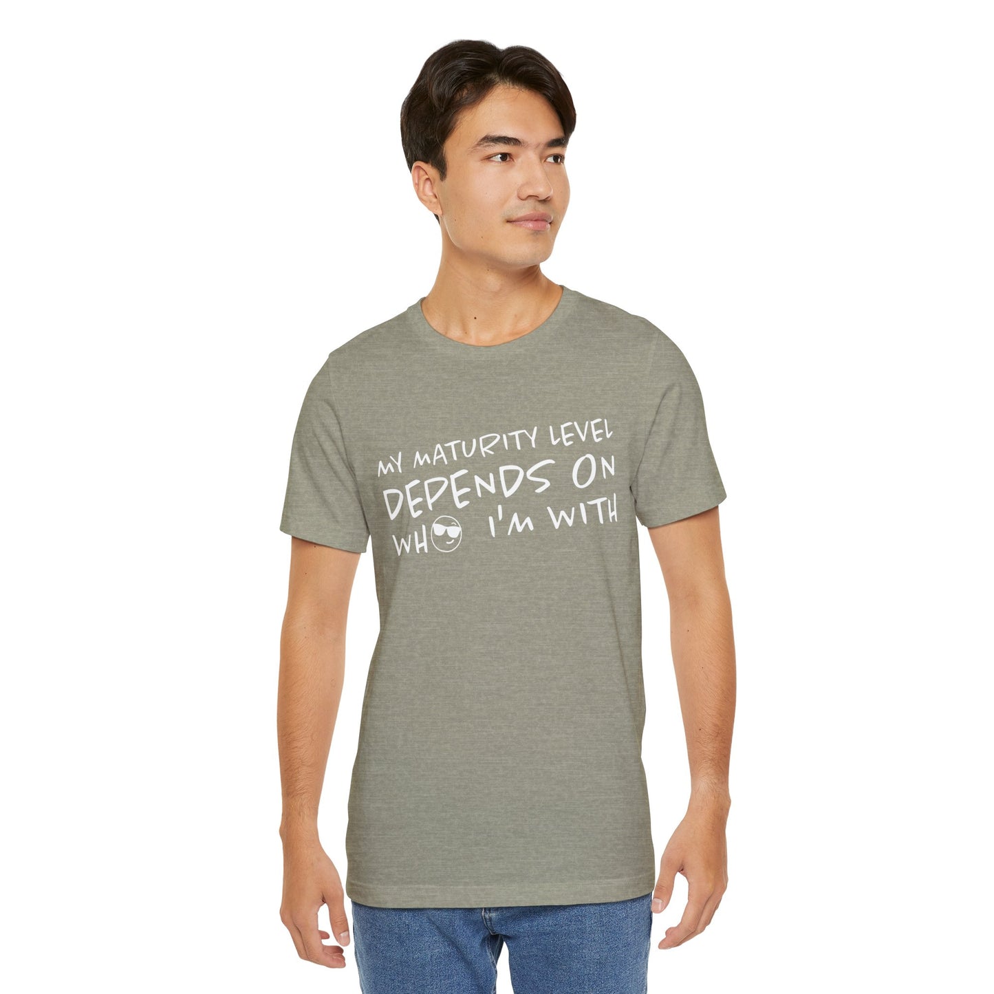 Maturity Unisex Jersey Short Sleeve Tee